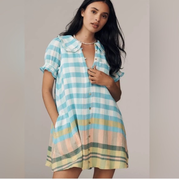 The Keira Mini Dress by Pilcro - Picture 2 of 7